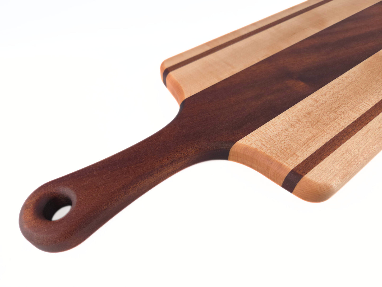 Aurum – Luxe Houten Borrelplank XL (Mahonie & Esdoorn)