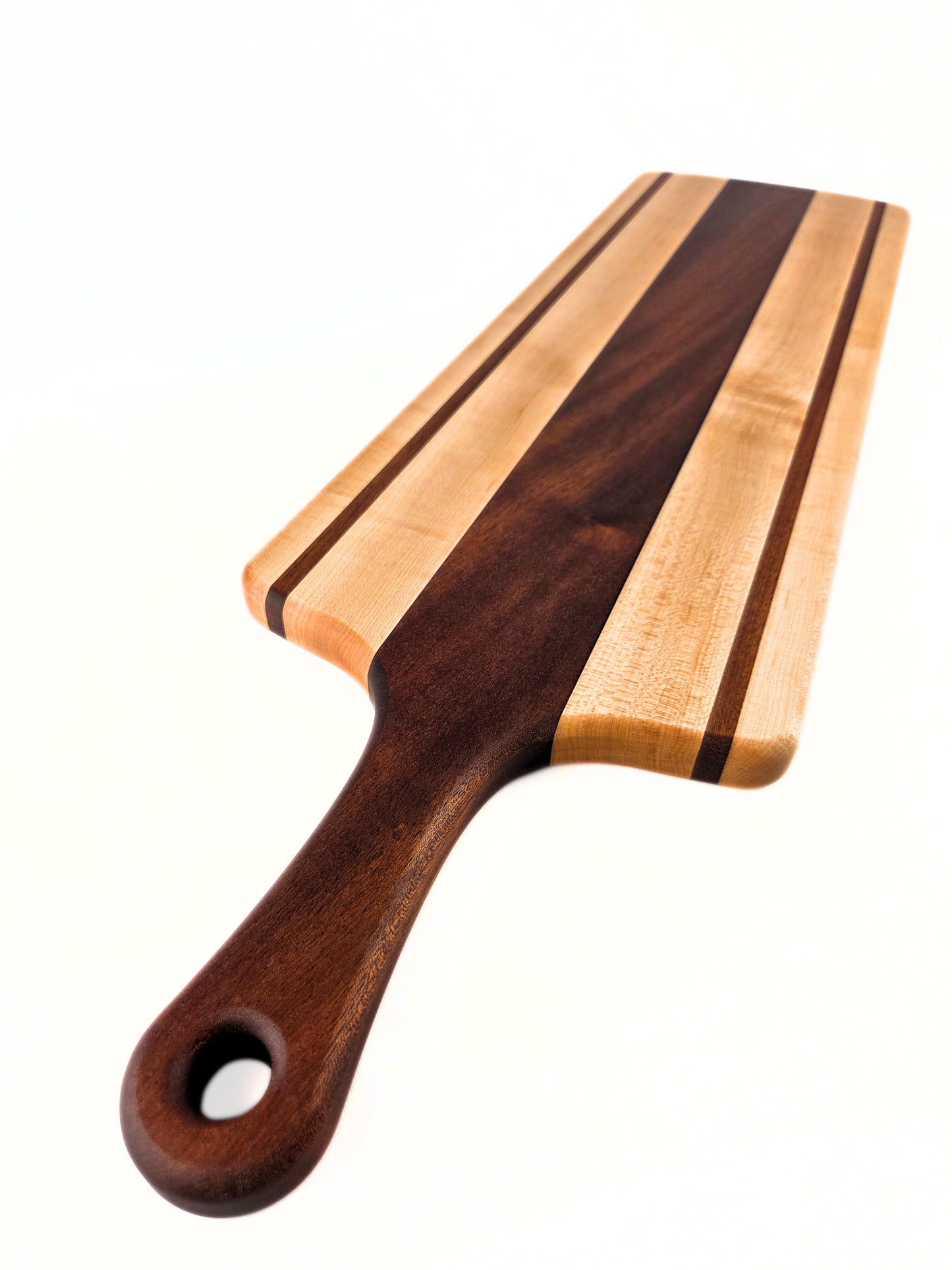 Aurum – Luxe Houten Borrelplank XL (Mahonie & Esdoorn)