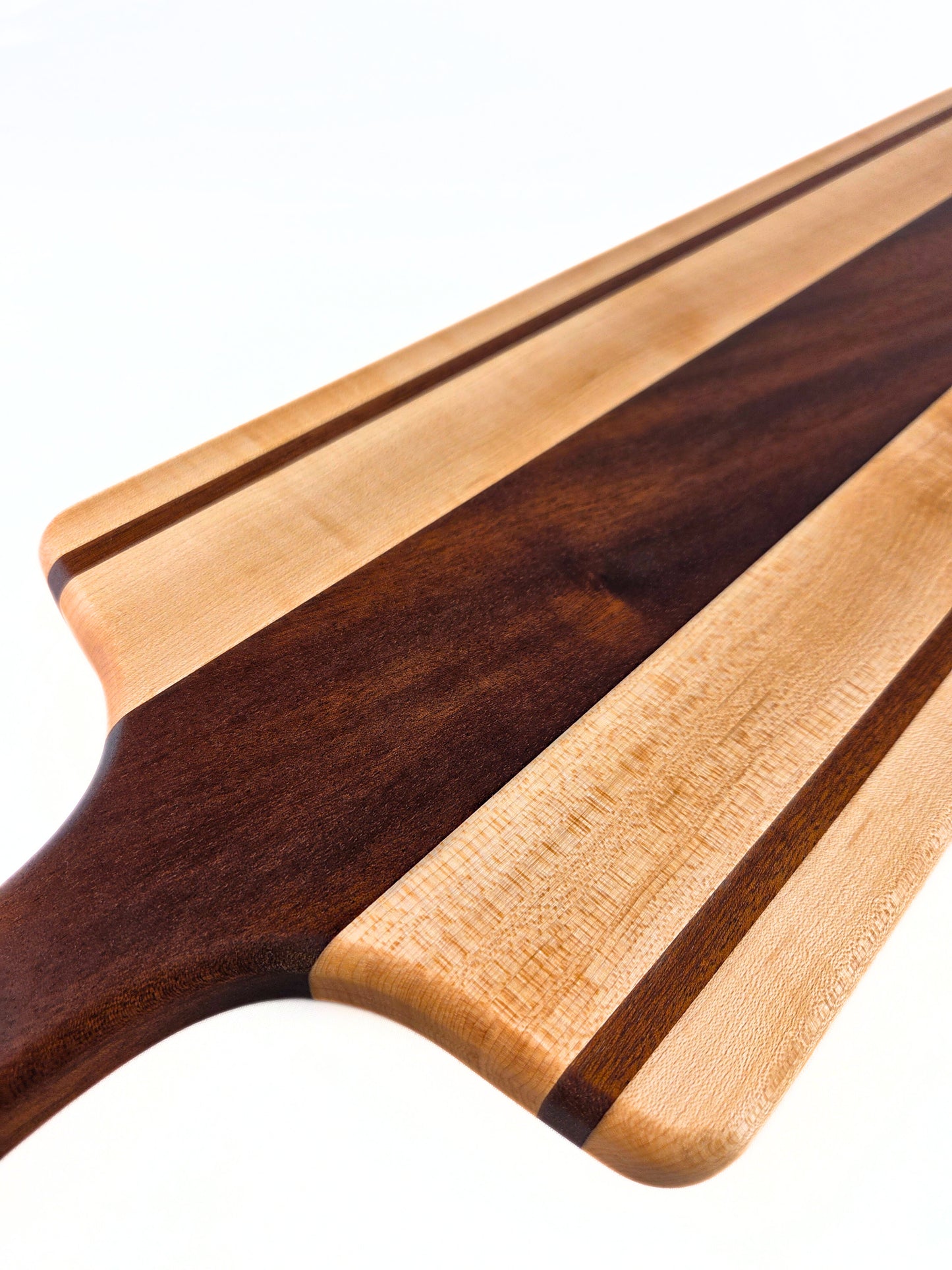 Aurum – Luxe Houten Borrelplank XL (Mahonie & Esdoorn)