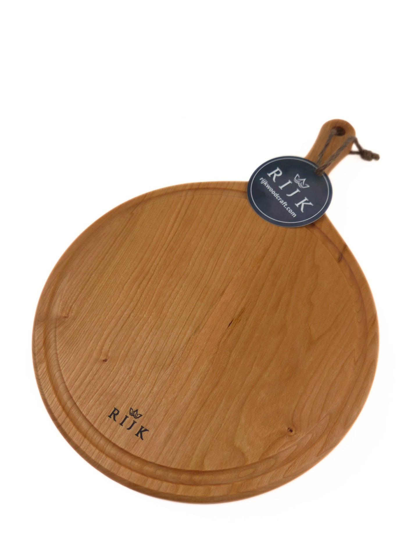 Sorella Rond – Set van Snijplank & Ronde Borrelplank (Kersenhout)
