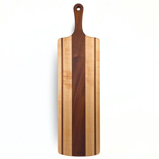 Aurum – Luxe Houten Borrelplank XL (Mahonie & Esdoorn)