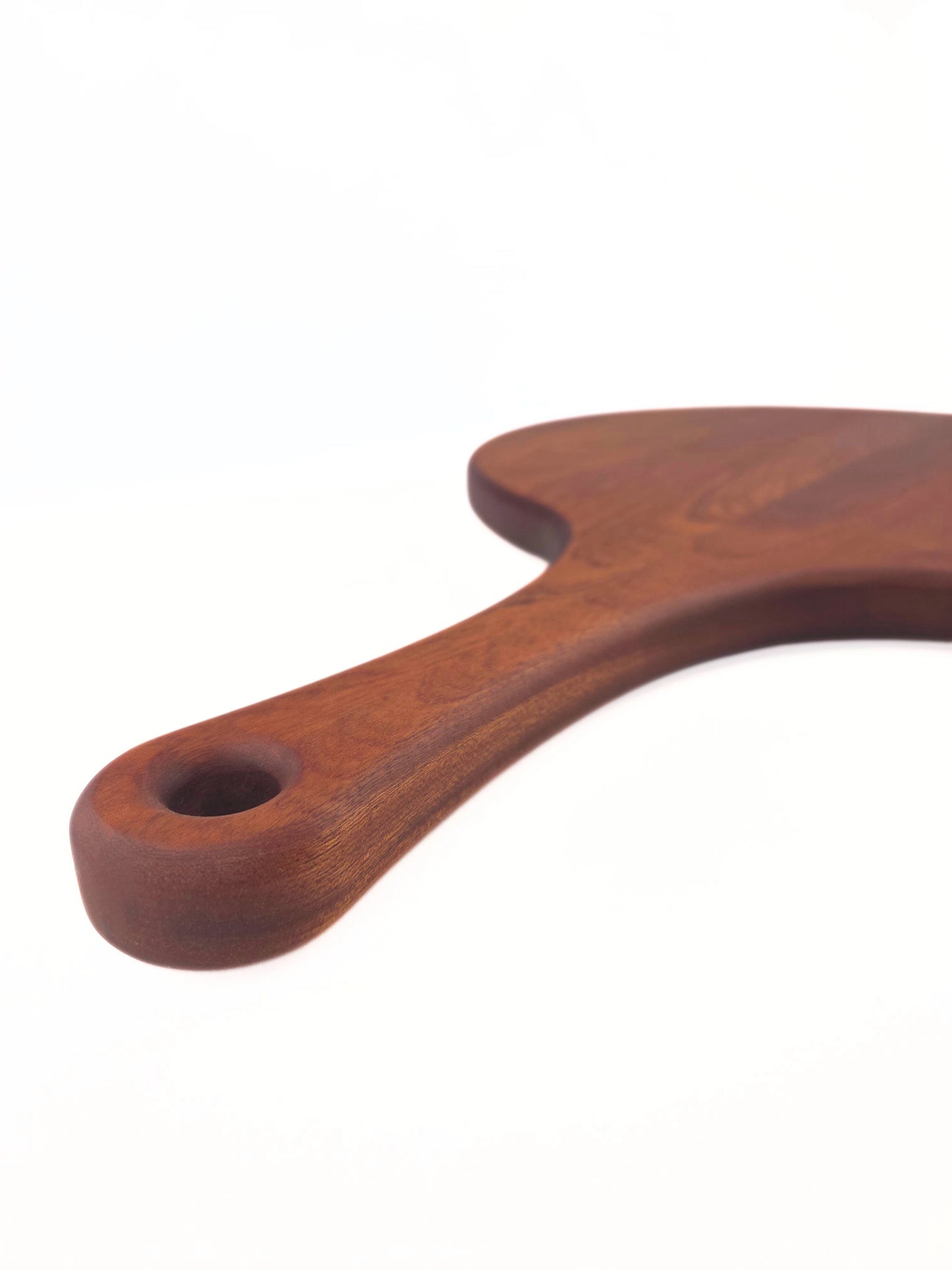 Eluro – Luxe ronde serveerplank Ø 40 cm (Mahonie, Kersen, Essen, Noten)