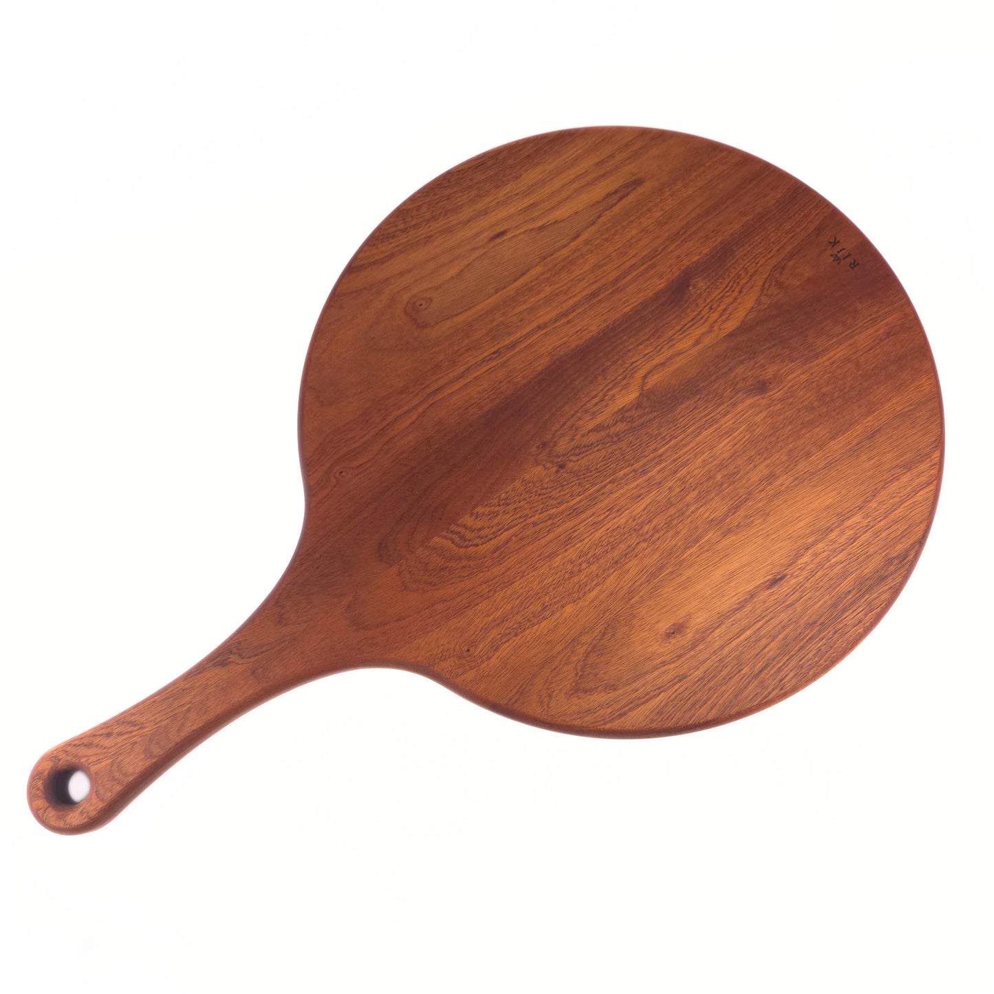 Eluro – Luxe ronde serveerplank Ø 40 cm (Mahonie, Kersen, Essen, Noten)