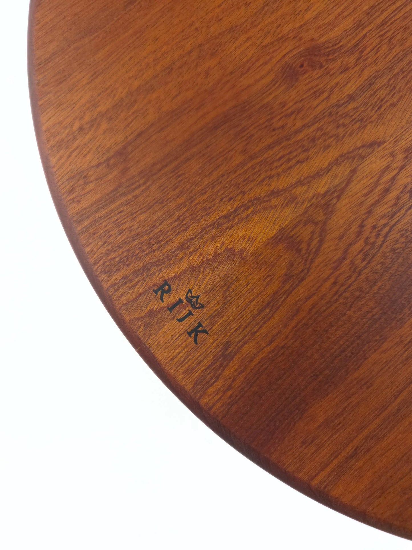 Eluro – Luxe ronde serveerplank Ø 40 cm (Mahonie, Kersen, Essen, Noten)